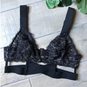 Victoria’s Secret very sexy lace cage bralette. Size small.